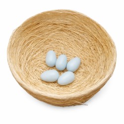 HUEVO DE PLASTICO PARA NIDO CANARIO