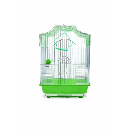 JAULA AVES COLONIAL 30X23X39CM AMARILLO
