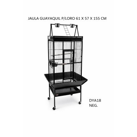 JAULA GUAYAQUIL PARA LORO NEGRA