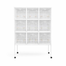 JAULA PARA AVE CRIADORA 9 DEPARTAMENTOS