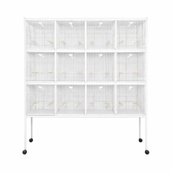 JAULA PARA AVE CRIADORA 12 DEPARTAMENTOS