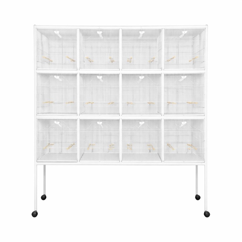 JAULA PARA AVE CRIADORA 12 DEPARTAMENTOS