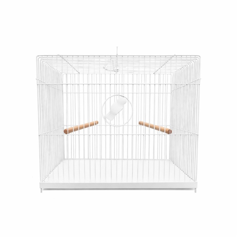 JAULA PARA AVE CUADRADA No. 2 1-2 (39X34X25CM)