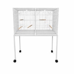 JAULA PARA AVE VOLADORA DOBLE(100X62X52CM)