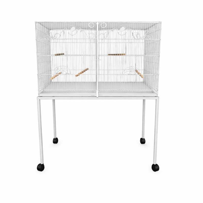 JAULA PARA AVE VOLADORA DOBLE(100X62X52CM)