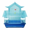JAULA PARA AVES 2 AGUAS 37X28X48 CM.
