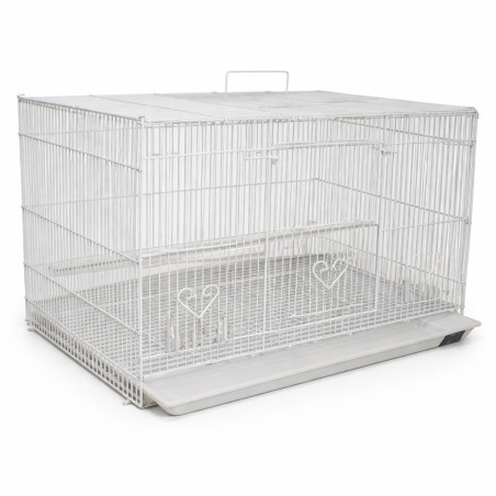 JAULA PARA AVES Y MASCOTAS 60X42X41 CM.