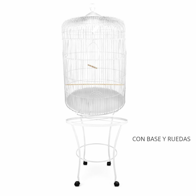 JAULA PIOLIN PARA AVE JUMBO CON BASE (60X90CM)