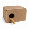 NIDO MEDIANO CAJA DE MADERA PARA AGAPORNI 26X18X18 CMS
