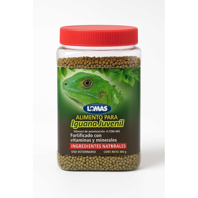 350 GRS. ALIMENTO IGUANA JUVENIL