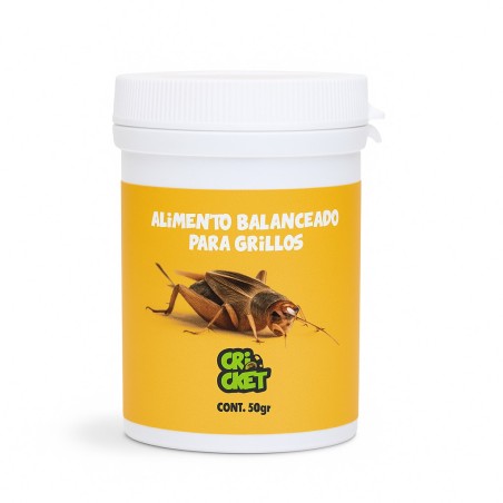 50GRS ALIMENTO PARA GRILLOS