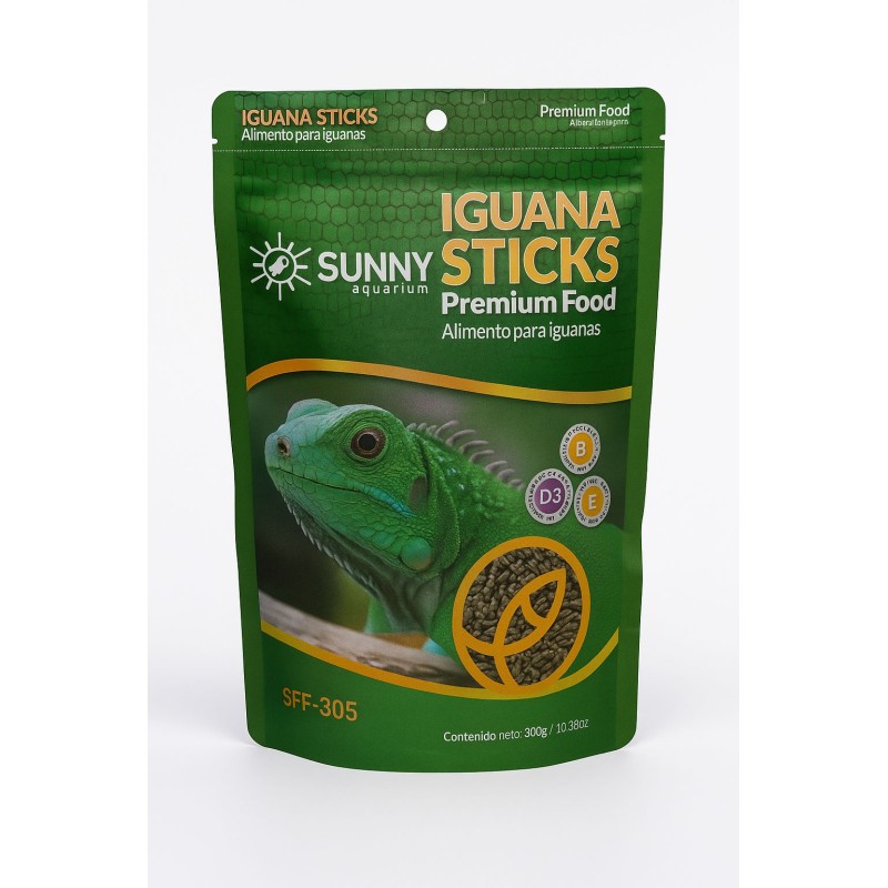 ALIMENTO SUNNY IGUANA STICKS 300g