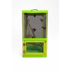 IGUANARIO CHICO FERI 30X30X50CM VERDE