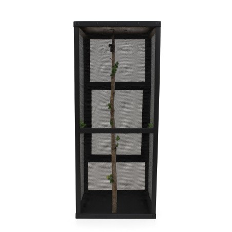 IGUANARIO EXGDE FERI 40X40X100CM NEGRO