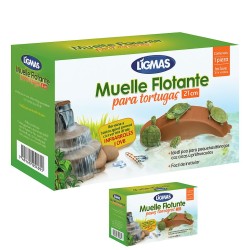 MUELLE FLOTANTE PARA TORTUGAS 21 CMS.