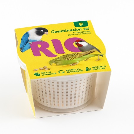 RIO MEALBERRY KIT DE GERMINACION ALIMENTO COMPLEMENTARIO PARA AVES 25 GR.