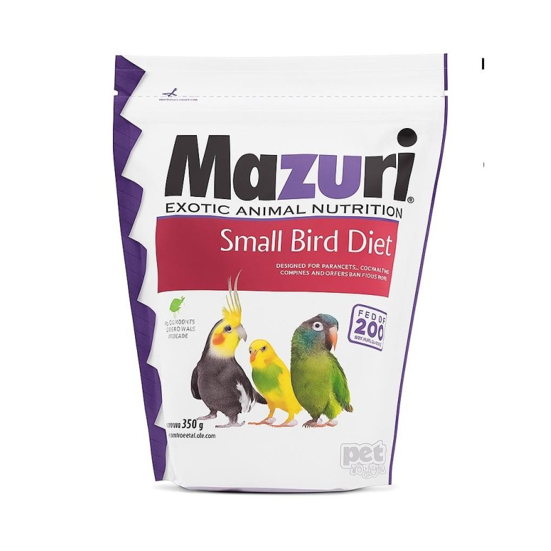 MAZURI AVES PEQUEÑAS 350GR.