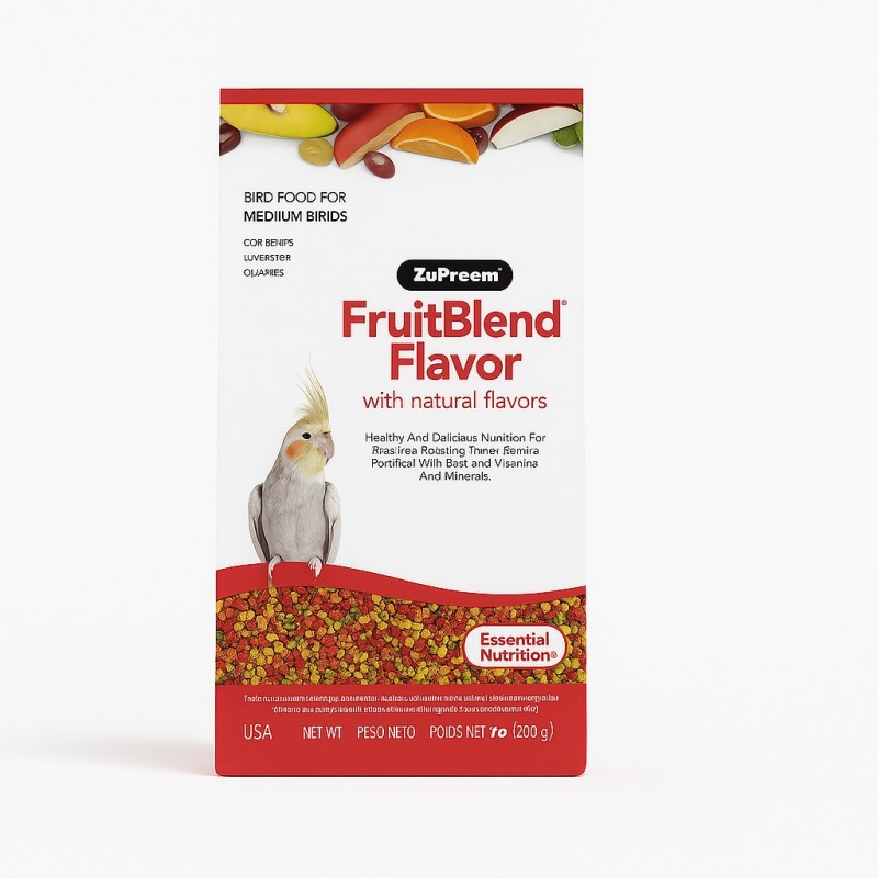 ALIMENTO FRUITBLEND AVE MEDIANA NINFA 0.441 LB 200 GR