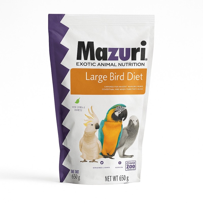 650GR. MAZURI GUACAMAYAS Y LOROS