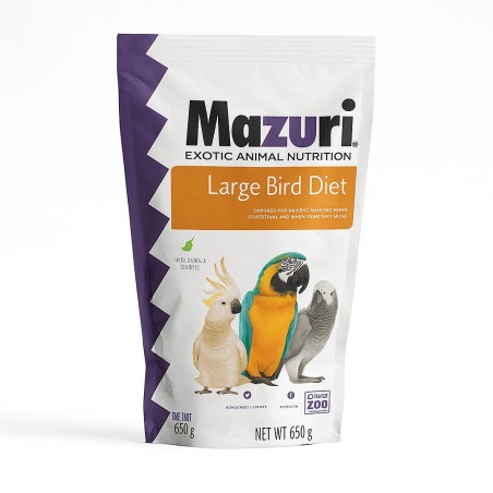 650GR. MAZURI GUACAMAYAS Y LOROS