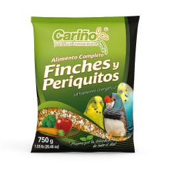 ALIMENTO PARA  FINCHES Y PERIQUITOS 750G.