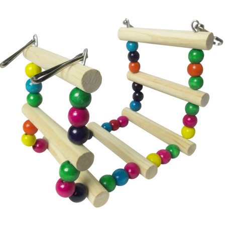 JUG. PARA PAJAROS ESCALERA MEDIANA