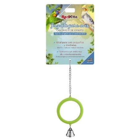JUGUETE ESPEJO REDONDO COLGANTE PARA AVE