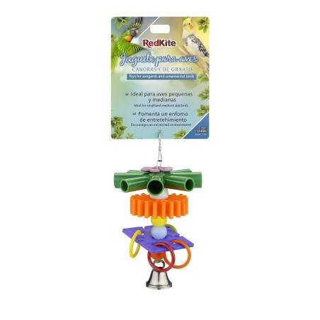 JUGUETE FLORAL COLGANTE PARA AVE