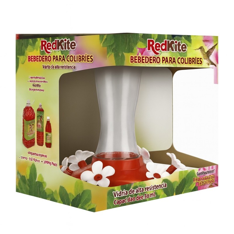 ALIMENTADOR COLIBRIS VIDRIO 590 ML.