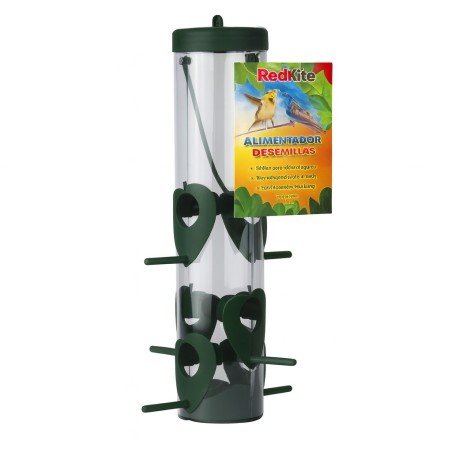ALIMENTADOR SEMILLAS PARA AVES DE 1.5 LBS.
