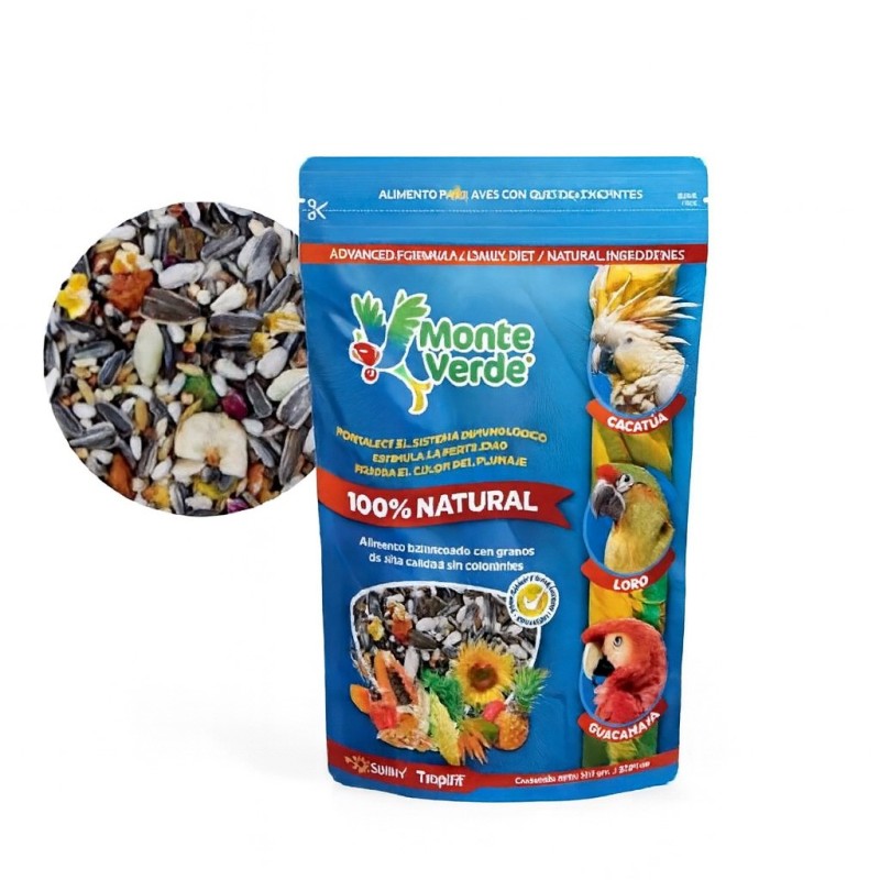 ALIMENTO MONTE VERDE CACATU LOROS 500