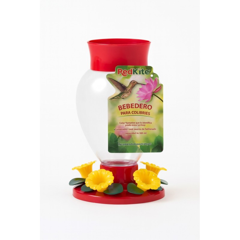 BEBEDERO ESFERA CON NARCISOS PARA COLIBRI 1.2LTS