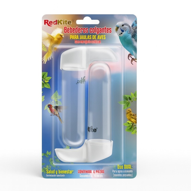 75ML 2 PZAS BEBEDERO PARA AVES