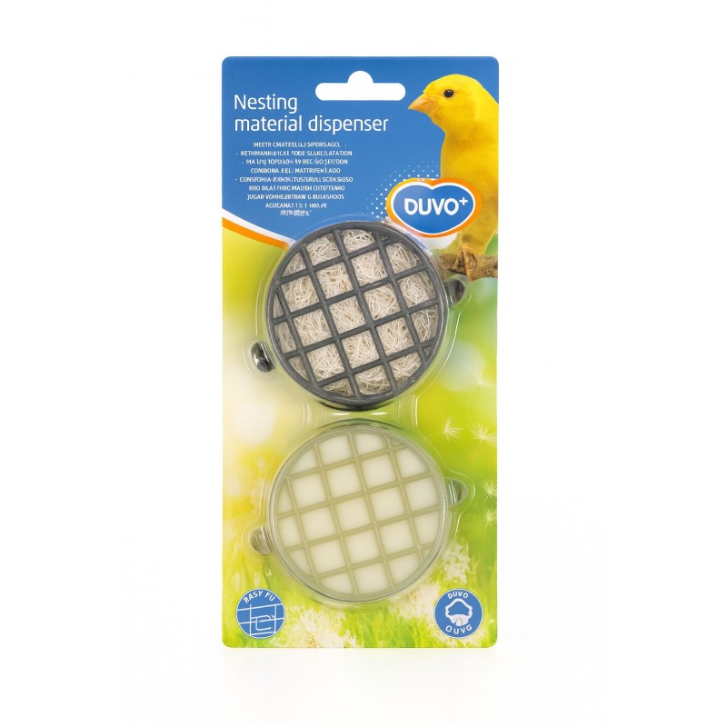 DISPENSADOR DUVO PLASTICO PARA MATERIAL YUTE DE NIDOS