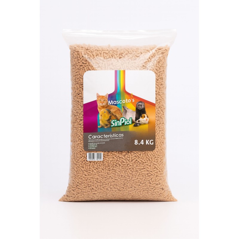 8.4K PELLET DE MADERA PARA MASCOTAS SIN PIPI