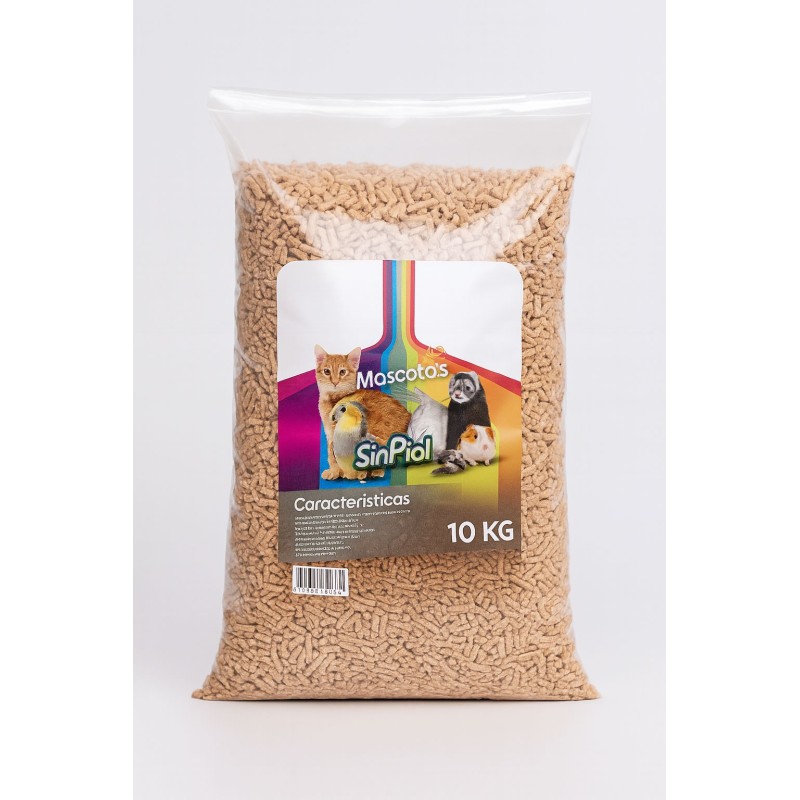 10KGS PELLET DE MADERA PARA MASCOTAS SIN PIPI