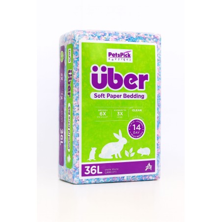 36L UBER CONFETTI PAPER BEDDING