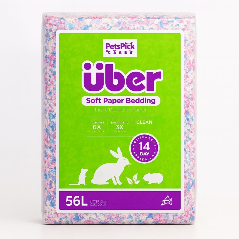 56L UBER CONFETTI PAPER BEDDING
