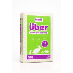 56L UBER WHITE PAPER BEDDING PAPER