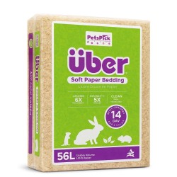 56L UBER NATURAL PAPER BEDDING