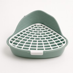 BAÑO PARA CONEJOS ESQUINA 24X18X11 CM.