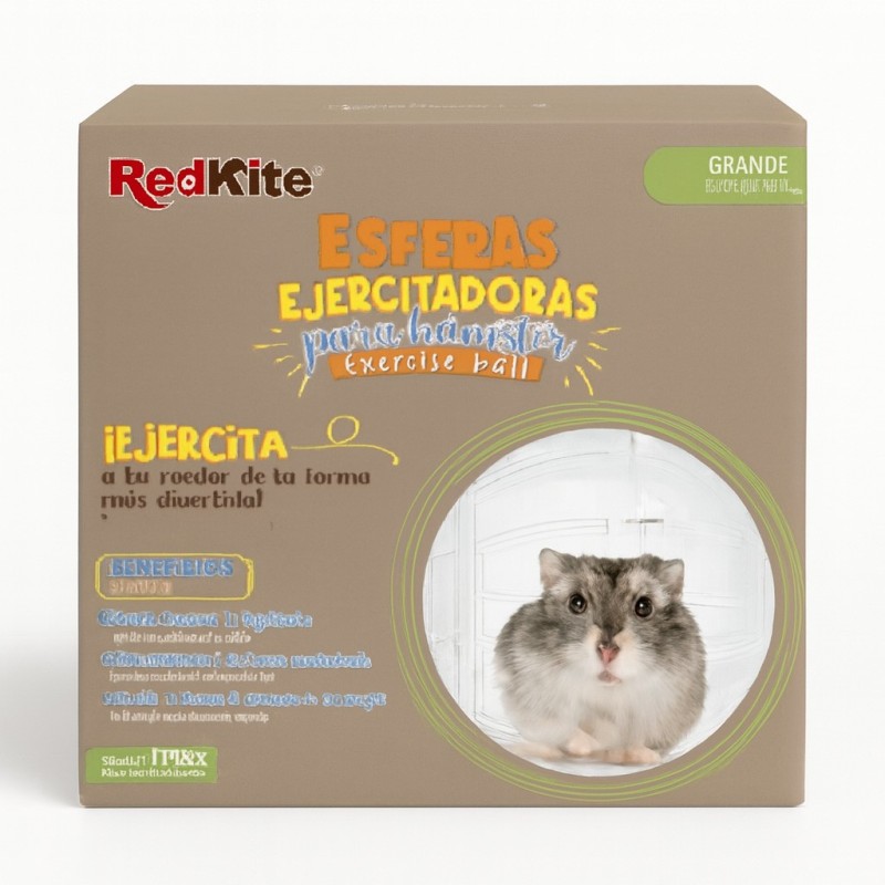 ESFERA EJERCI GDE TRANSP. PARA HAMSTER