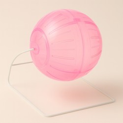 ESFERA PARA HAMSTER CON BASE 12CM