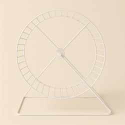 RUEDA PARA HAMSTER DE ALAMBRE GDE 25CM