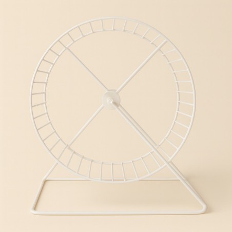 RUEDA PARA HAMSTER DE ALAMBRE GDE 25CM