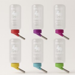 BEBEDERO IMPORTADO 500ML CON 2 BALINES COLOR AQUA