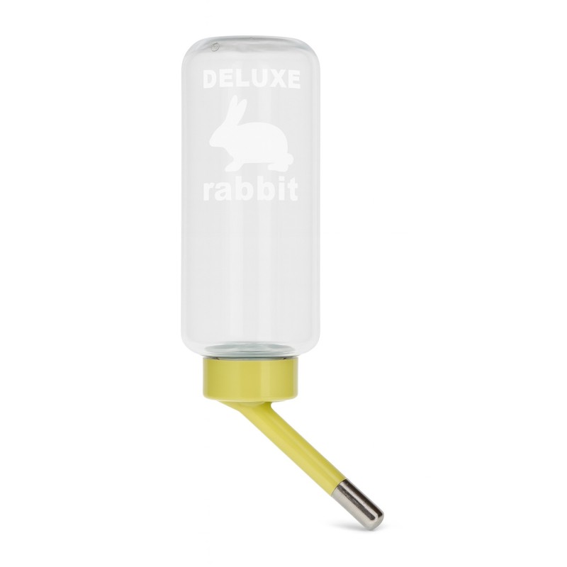 BEBEDERO IMPORTADO 500ML CON 2 BALINES AMARILLO