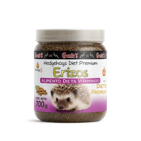 700GRS ALIMENTO ERIZO EXOTICS TENEBRIO