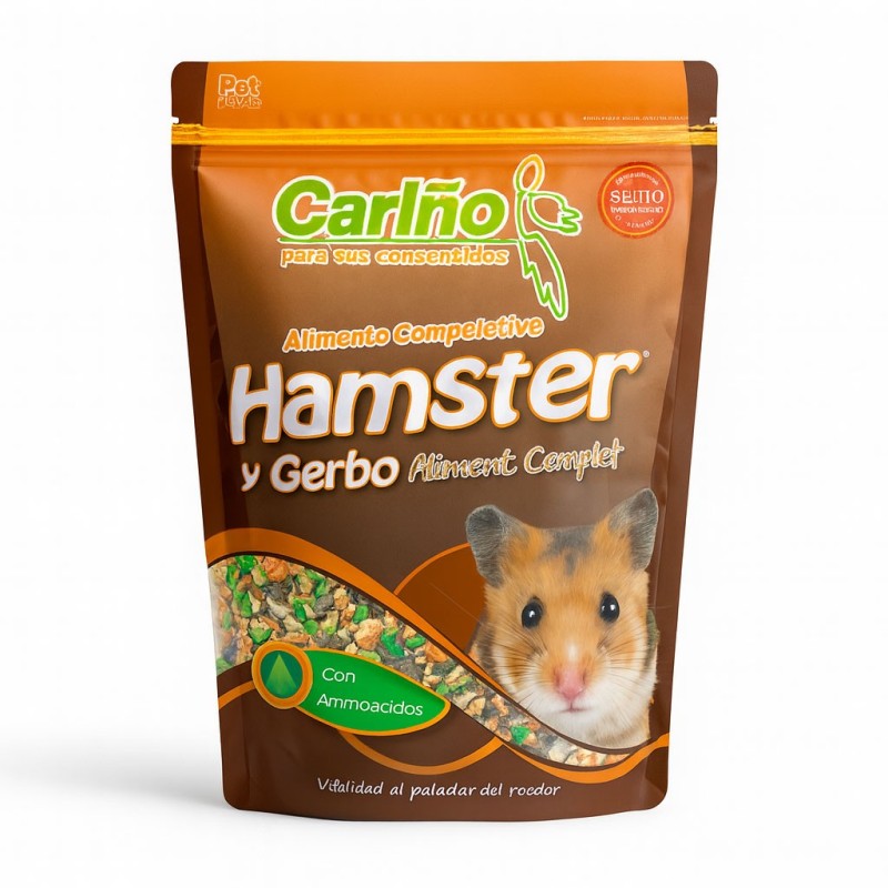 ALIMENTO PARA HAMSTER Y GERBO CARIÑO