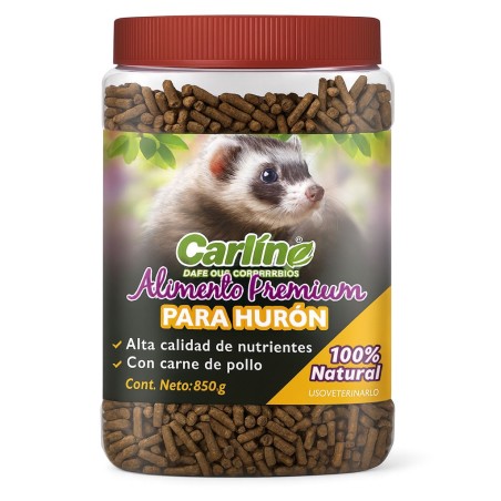 ALIMENTO PREMIUM PARA HURON 850 GRS.